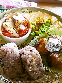 秋の行楽芋介弁当-レシピのメイン写真