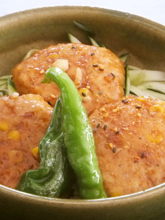ポテトつくね丼☻照り焼き味-レシピのメイン写真