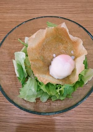 未体験なパリパリレタスサラダ☆-レシピのメイン写真
