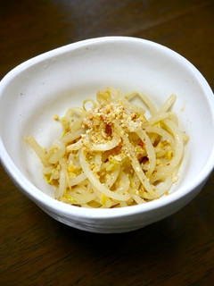 レンジで簡単!もやしのナッツジャン和え-レシピのメイン写真