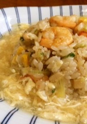 炊き込み餡かけチャーハン-レシピのメイン写真