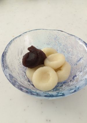 ぷるぷるもちもち豆腐でお月見団子-レシピのメイン写真
