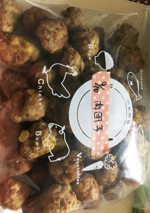冷凍作り置き♡肉団子-レシピのメイン写真
