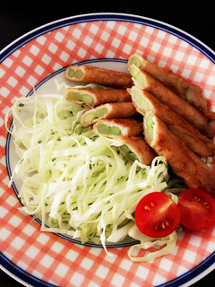 簡単☆肉巻きアスパラ☆お弁当にも便利♪-レシピのメイン写真