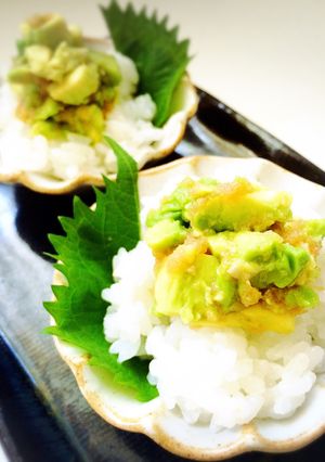 アボカドとたらこのミニミニ丼-レシピのメイン写真