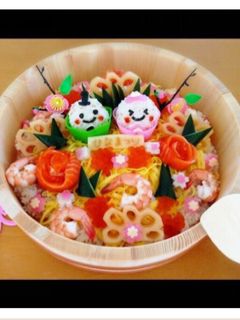 ひなまつりちらし寿司-レシピのメイン写真