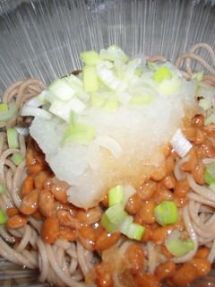 夏だ★さっぱり納豆おろしそば-レシピのメイン写真