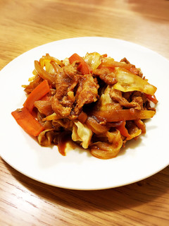 ん〜♡うまい!!豚肉と野菜の味噌炒め-レシピのメイン写真
