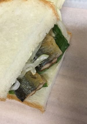 さんまサンド-レシピのメイン写真