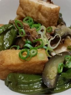 *簡単!なすと厚揚げの煮物*-レシピのメイン写真