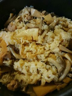 鶏ときのこのまぜごはん-レシピのメイン写真