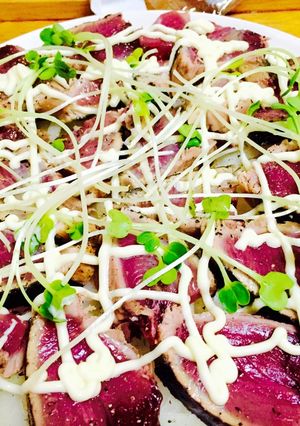 鰹のカルパッチョ-レシピのメイン写真