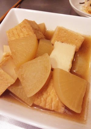 優しいお味♡厚揚げと大根の煮物-レシピのメイン写真