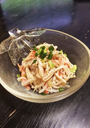 簡単ヘルシー♡えのきともやしのポン酢和え-レシピのメイン写真