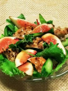 いちじくのチキンサラダ-レシピのメイン写真