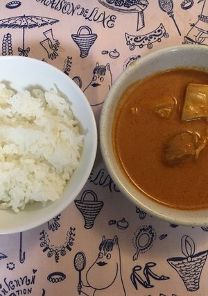 おうち外食♡簡単バターチキンカレー-レシピのメイン写真