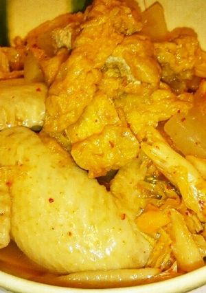 手羽先と大根の和風キムチ煮-レシピのメイン写真