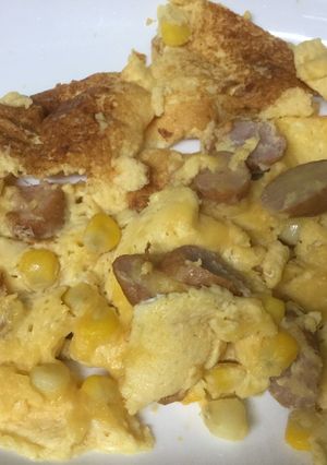 そうめんかぼちゃのふわふわ卵焼き☆-レシピのメイン写真