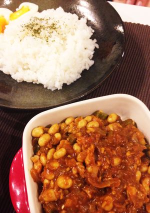 時短ヘルシー✨肉なしの大豆ドライカレー-レシピのメイン写真