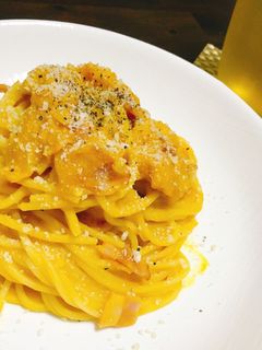 カボチャとベーコンのパスタ-レシピのメイン写真