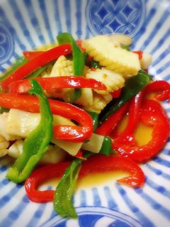 簡単!いかとピーマンのバター醤油炒め-レシピのメイン写真