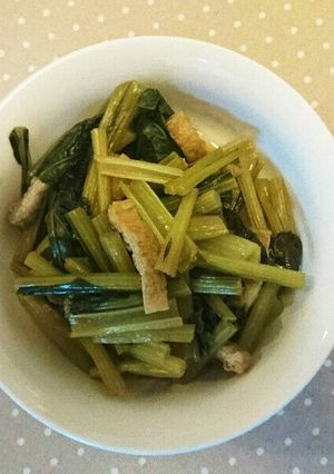 簡単箸休め 小松菜の煮浸し-レシピのメイン写真