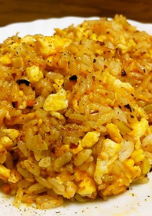 炊きたてご飯でパラパラ炒飯♪-レシピのメイン写真