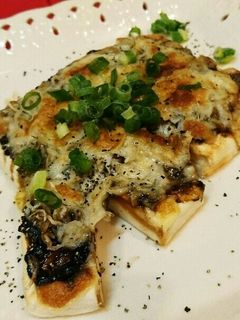 海苔の佃煮としらすのヘルシーはんぺんピザ-レシピのメイン写真
