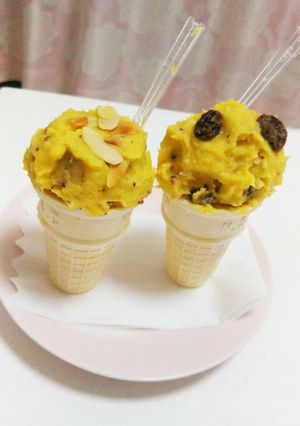 アイスみたいなカボチャサラダ-レシピのメイン写真