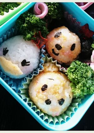 キャラ弁ツムツム☆プーミニデイジー☆-レシピのメイン写真