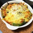 アボカドとジャガイモの重ね焼き