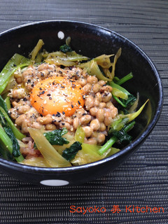 納豆パワフル丼-レシピのメイン写真