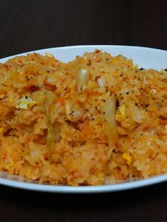 マヨキムチチャーハン-レシピのメイン写真
