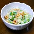 簡単!きゅうりとグラノーラの味噌和え