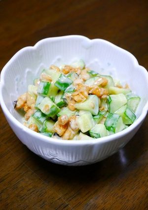 簡単!きゅうりとグラノーラの味噌和え-レシピのメイン写真