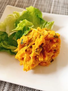 カボチャのサラダ-レシピのメイン写真