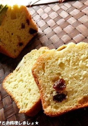 簡単★アボカドとレーズンのパウンドケーキ-レシピのメイン写真