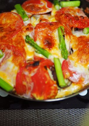 夏野菜のチーズ焼き-レシピのメイン写真