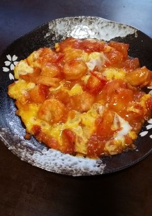 我が家のエビのチリソース煮❀-レシピのメイン写真