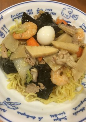 海鮮五目焼そば-レシピのメイン写真