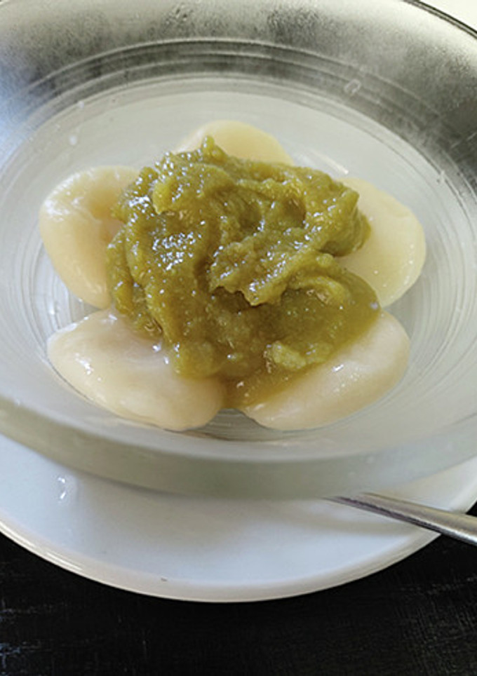 旬の枝豆で　白玉ずんだ-レシピのメイン写真