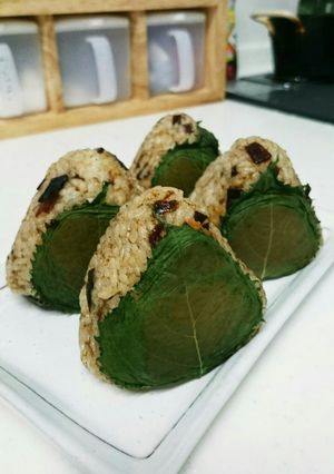 ふじっこ煮のうまうま焼おにぎり☆ミ-レシピのメイン写真
