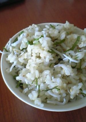 しそ☆じゃこ☆ゴマご飯-レシピのメイン写真