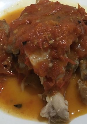 鶏もも肉のトマト煮-レシピのメイン写真