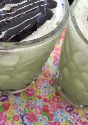 スタバ風抹茶のフラペチーノ♪簡単ver.-レシピのメイン写真