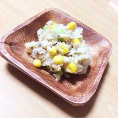 お酒に合う！ひき肉ポテトサラダ-レシピのメイン写真