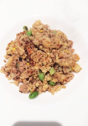 枝豆入り豚肉ガーリックチャーハン-レシピのメイン写真
