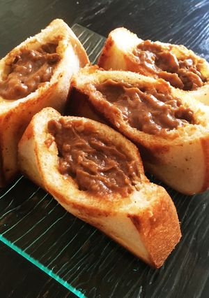 残りカレーリメイク！カレーポケットサンド-レシピのメイン写真