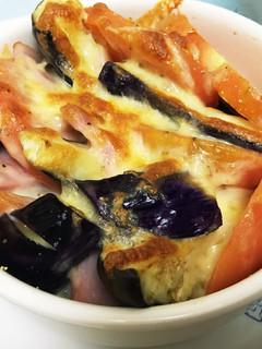 ナスとトマトのチーズ焼き-レシピのメイン写真