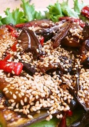オーガニック自然派料理のなすの照焼き-レシピのメイン写真